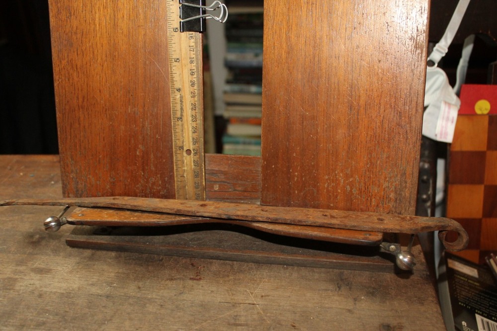 Antique Blacksmith Made Strap Hinge 16-1/2" AS IS for 1/2" Post