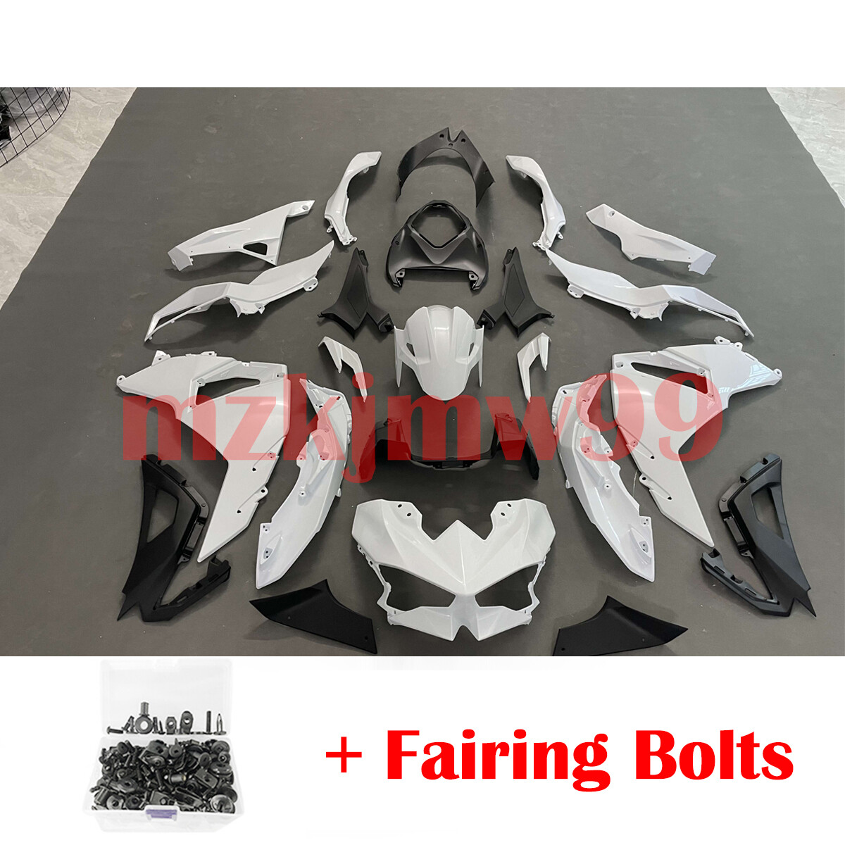 US Fairing Kit Bodywork + Bolts For Kawasaki Ninja 500 2024 2025 ABS Injection