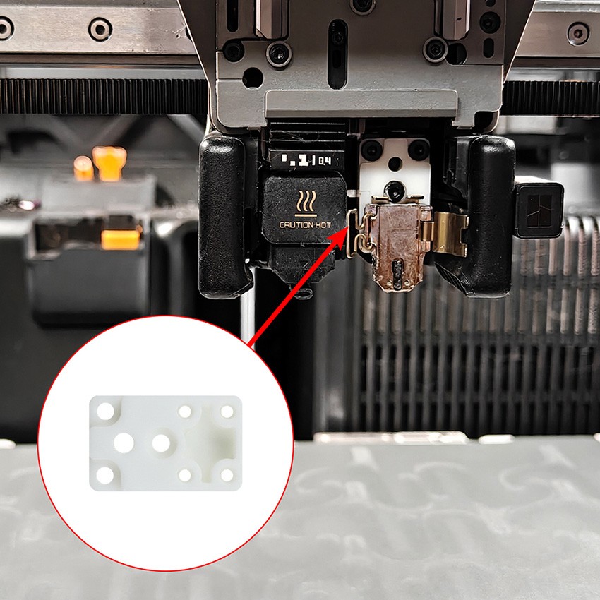 3D Printer Right-Side Extruder Hot End Mounting Base for Bambu H2D