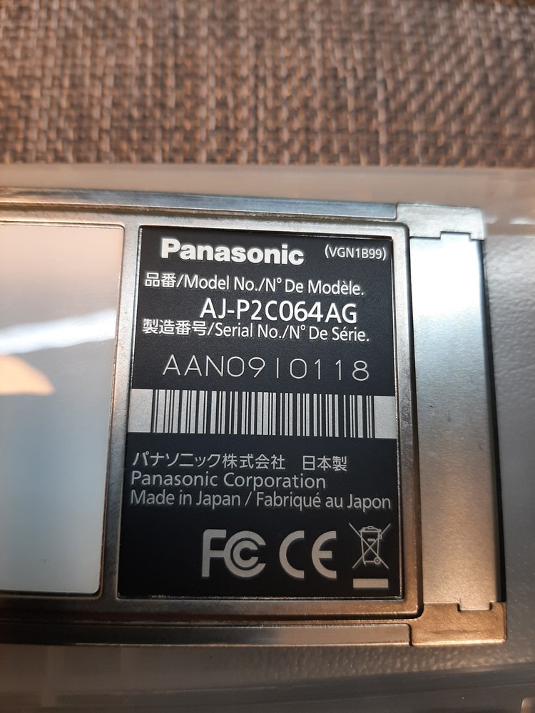 Panasonic AJ-P2C064AG P2 A series Profesional