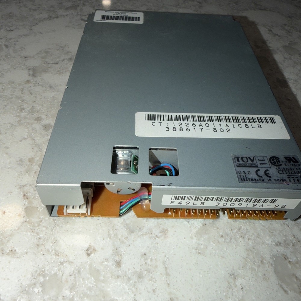 Vintage Compaq 3.5 internal floppy disk drive