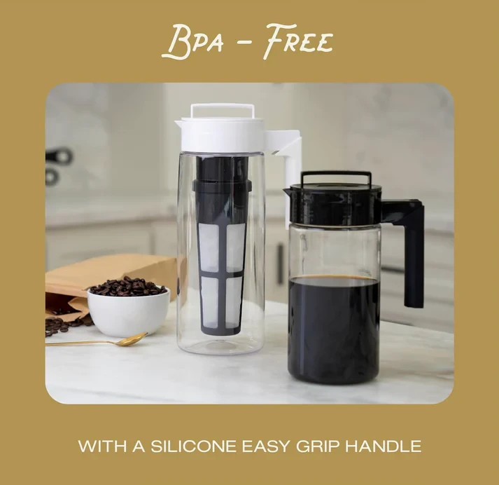 Deluxe Coffee Maker 32oz Fast Brew Drip Machine Compact Easy Clean