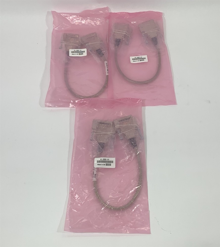 Lot of 3 NEW Cisco Catalyst Stackwise Stacking Cable CAB-STACK-50CM 72-2632-01
