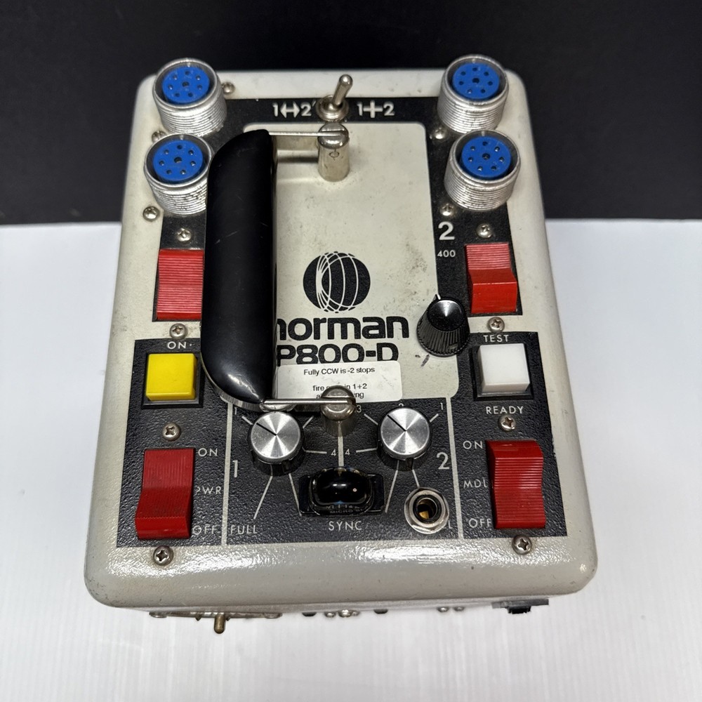 Norman P800-D Power Pack Flash Generator - No Cord - Pre Owned