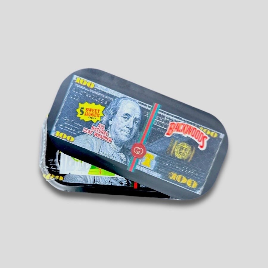 3D Magnetic Lid Slim Rolling Tray - Boujee Bill