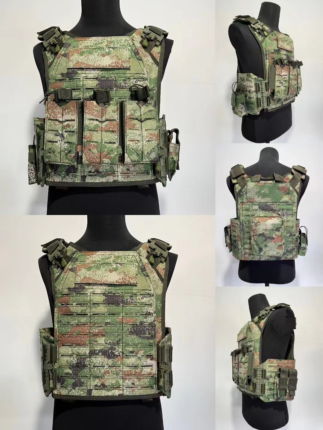 China Military PLA Type 21 "starry sky" Chest Rig Plate Carrier Tactical Vest