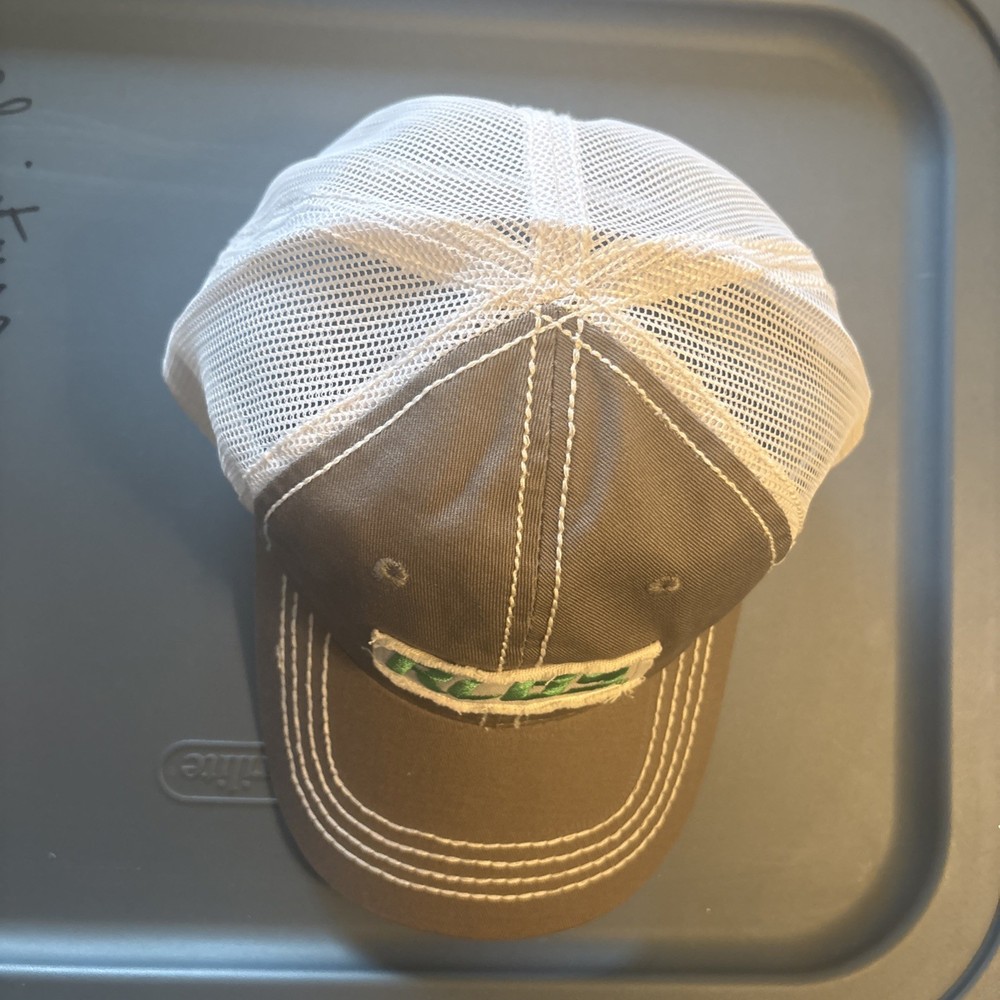 RCBS Precisioneered Reloading Gray White Mesh Trucker Hat Cap Adjustable Fit