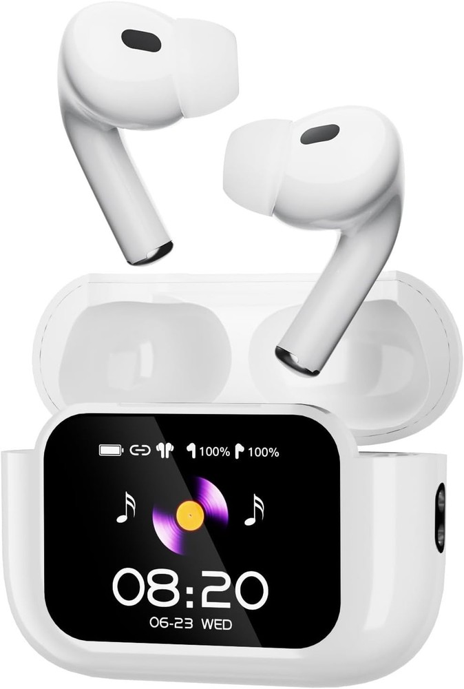 AI Language Translator Earbuds,144 Languages Bluetooth White