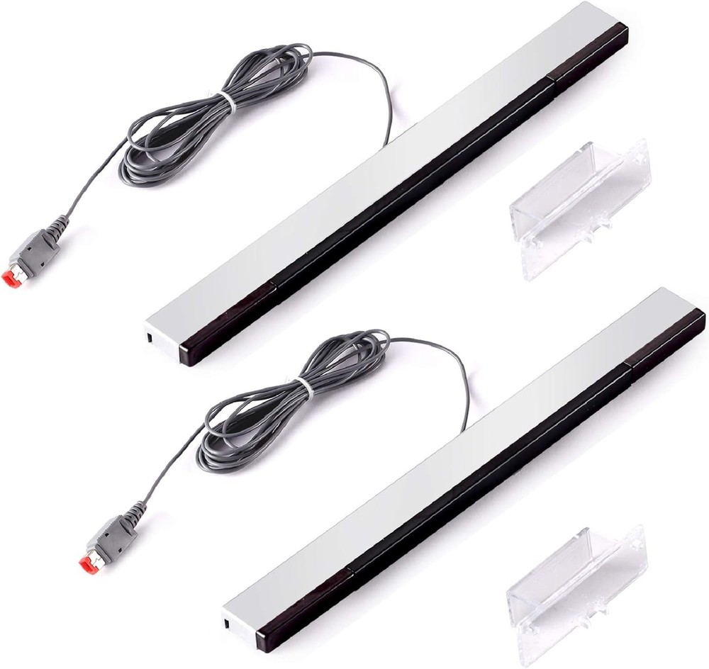 High-Performance Replacement Sensor Bars for Wii/WiiU - Easy Setup & 7.2ft Cable