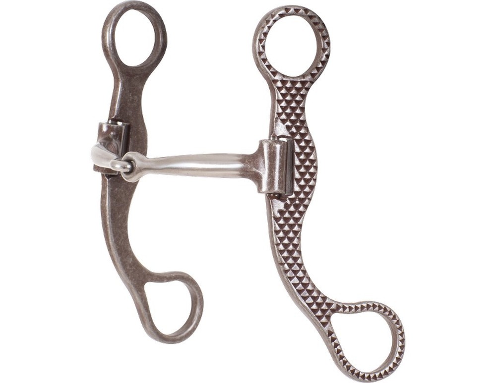 Classic Equine Bit Rasp Snaffle Lateral Pull 7 Bronze RPSBIT7SS20