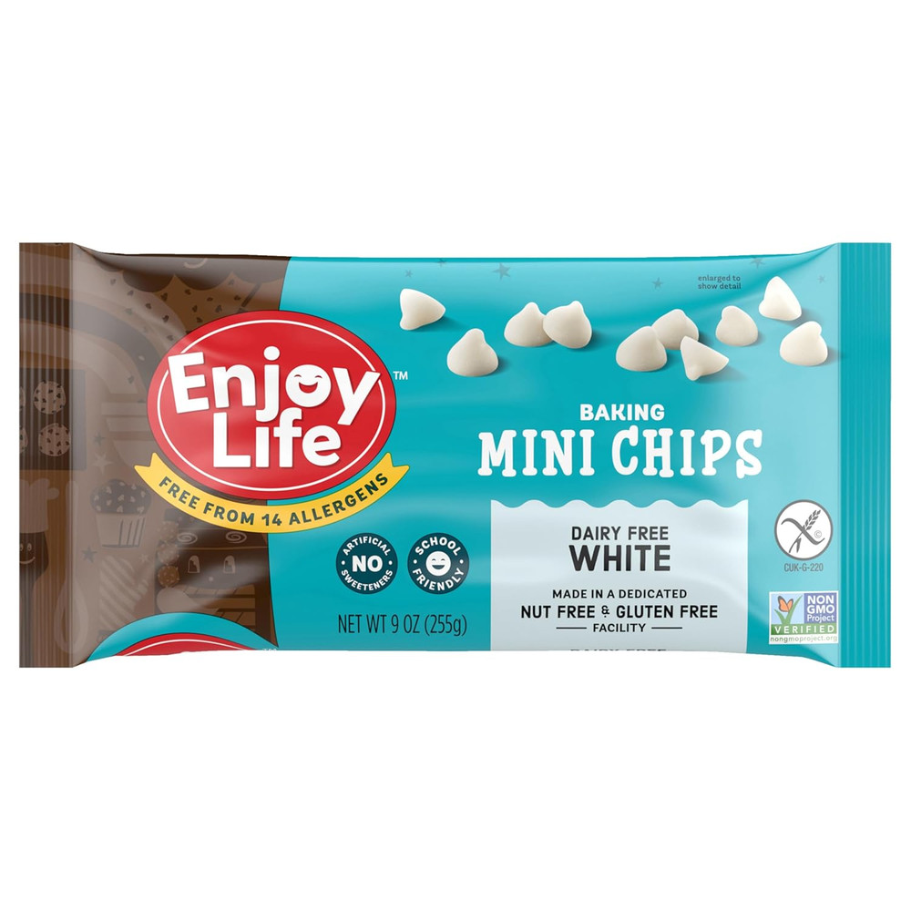 Baking White Chocolate Mini Chips, 9Oz Bag