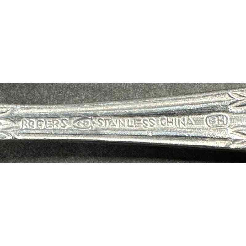 8 pc Hostess Stanly Roberts Rogers Dream Rose Stainless Flatware