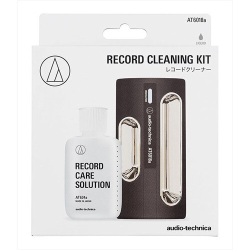 audio-technica AT6018a Vinyl Record Cleaning Solution Record Care Kit EP/LP