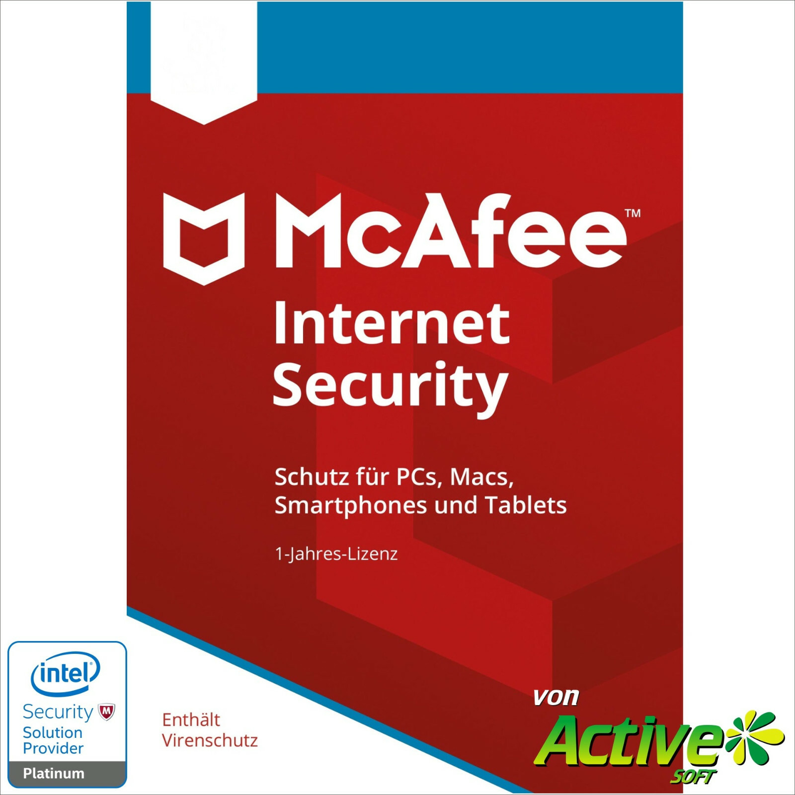 McAfee Internet Security 2024 UNBEGRENZT 10 Geräte 1Jahr Multidevice AntiVirus