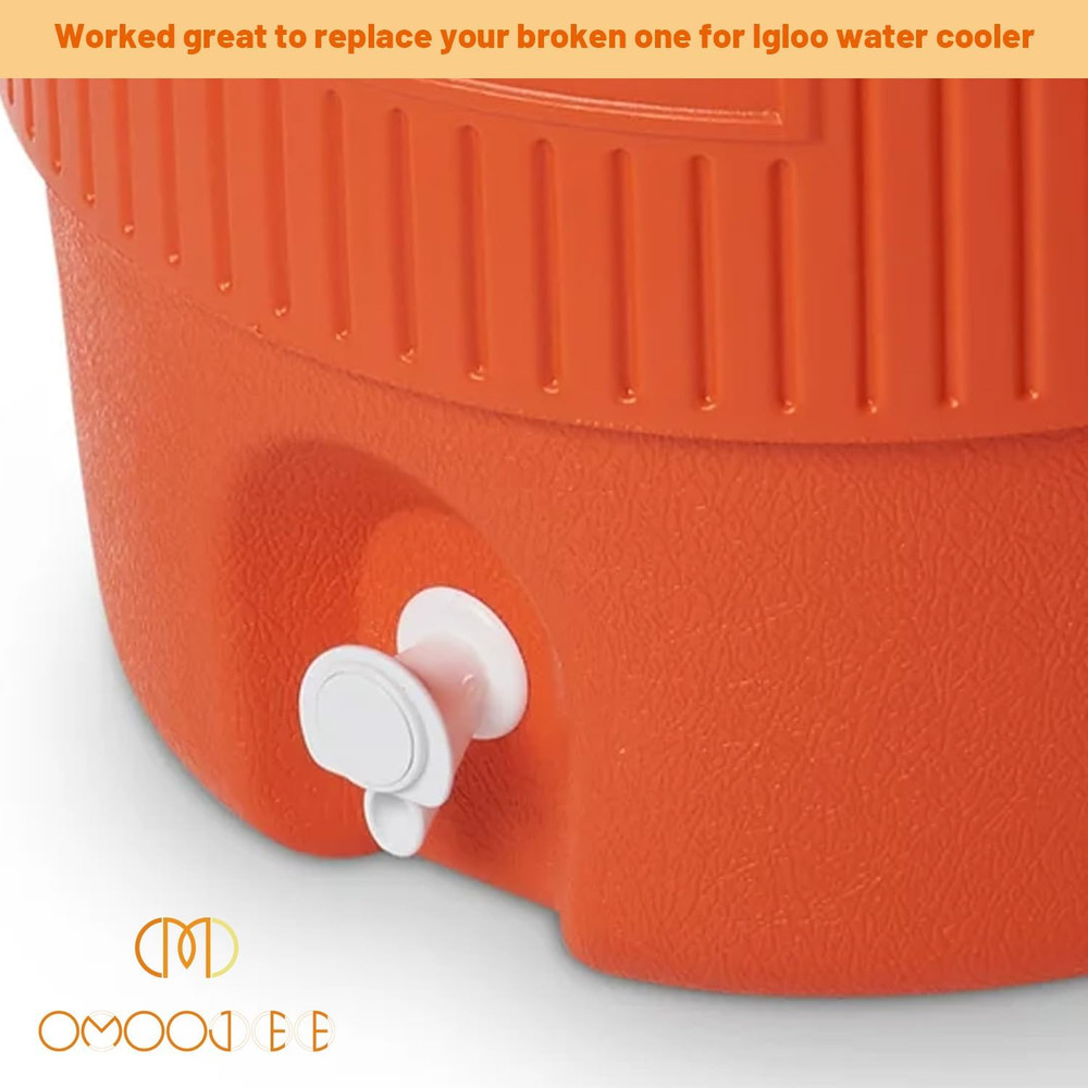 Push-Button Spigot Cooler Spigot Replacement, Compatible with Igloo 2-10 Gallon