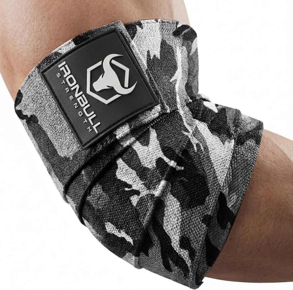 Powerlifting Elbow Braces - Hook & Loop Closure