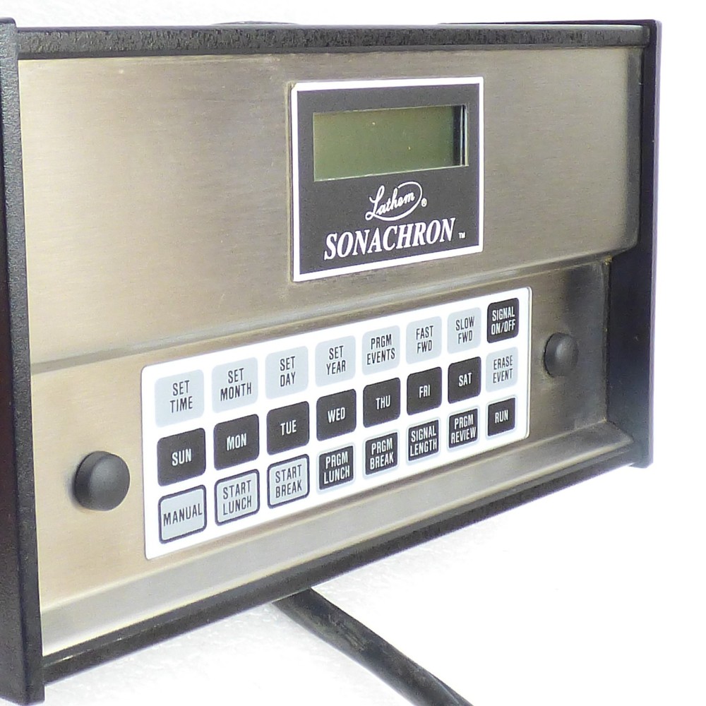 Lathem Sonachron powers on clean condition untested