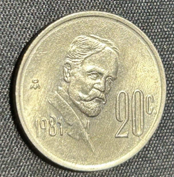 Mexico 1981 - 20 Centavos