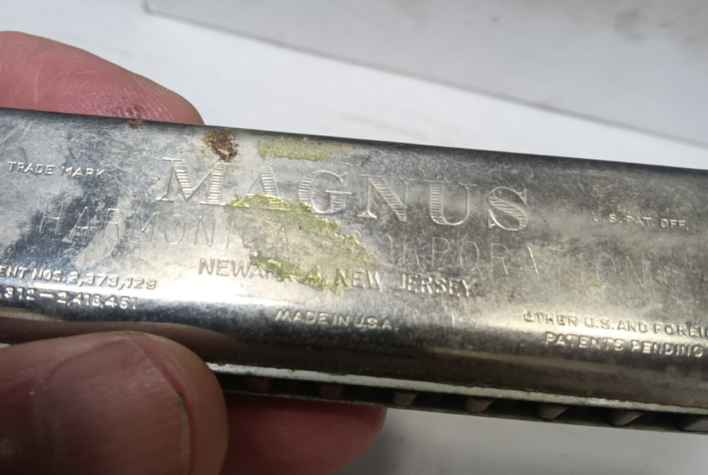 Magnus Super Scout harmonica Newark NJ