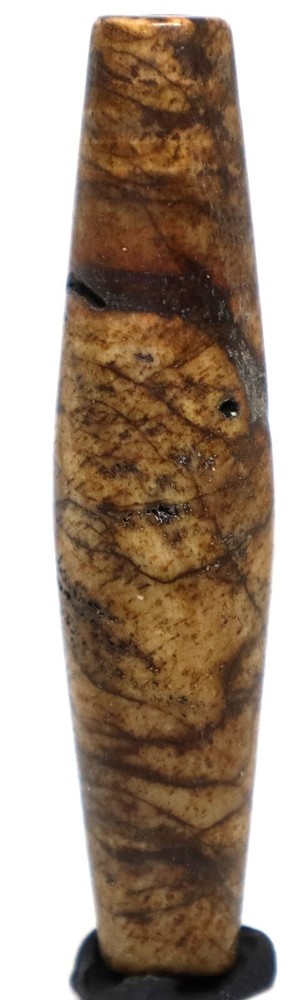 beautiful ancient pumtek bead size 53mm/12.6mm