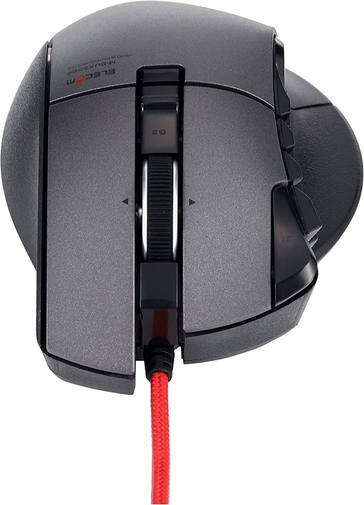 ELECOM USB gaming mouse [DUX] wired 14 button 3500dpi Hardware macro compat