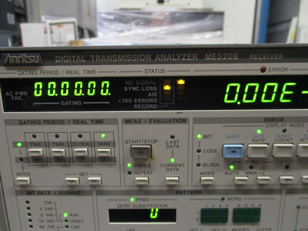 Anritsu Digital Transmission Analyzer ME520B Receiver *