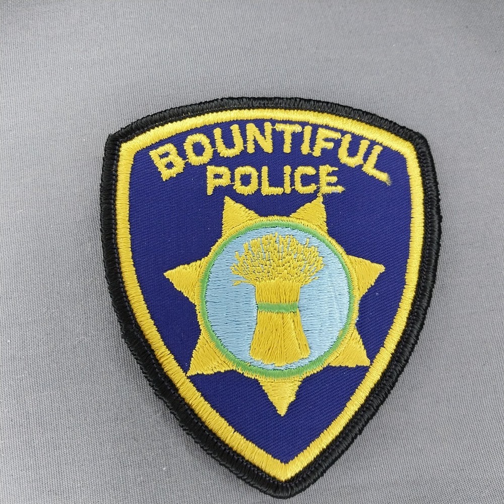 Bountiful Police UT Utah 4 3/4" Shoulder Patch