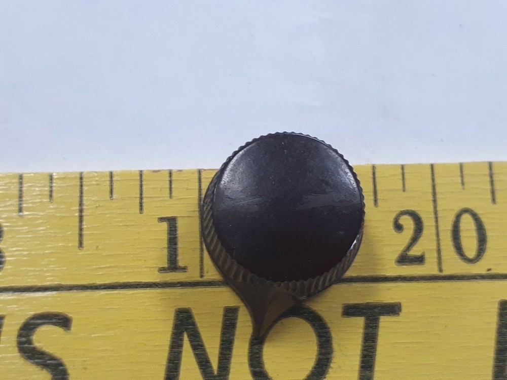 VINTAGE Central Electronics transmitter 20A BROWN KNOB ONLY - Estate Item