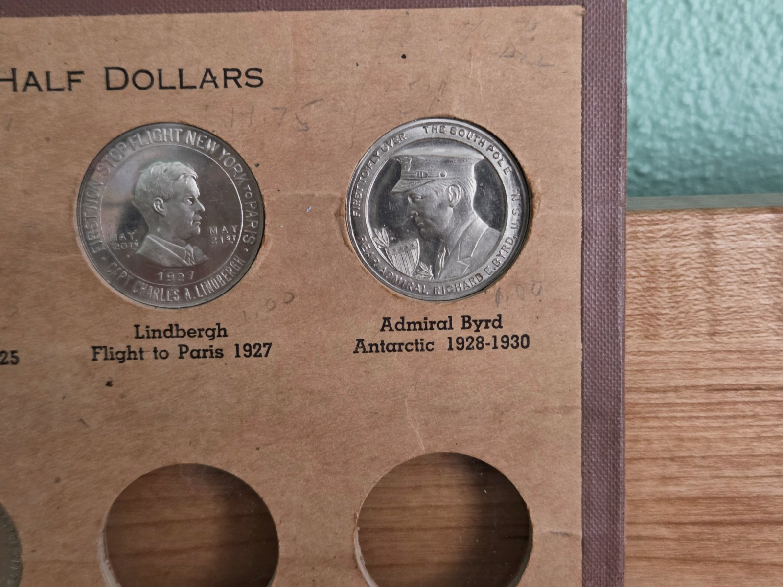 1947 C. Smith So called half dollars collection 6 of 8 coins