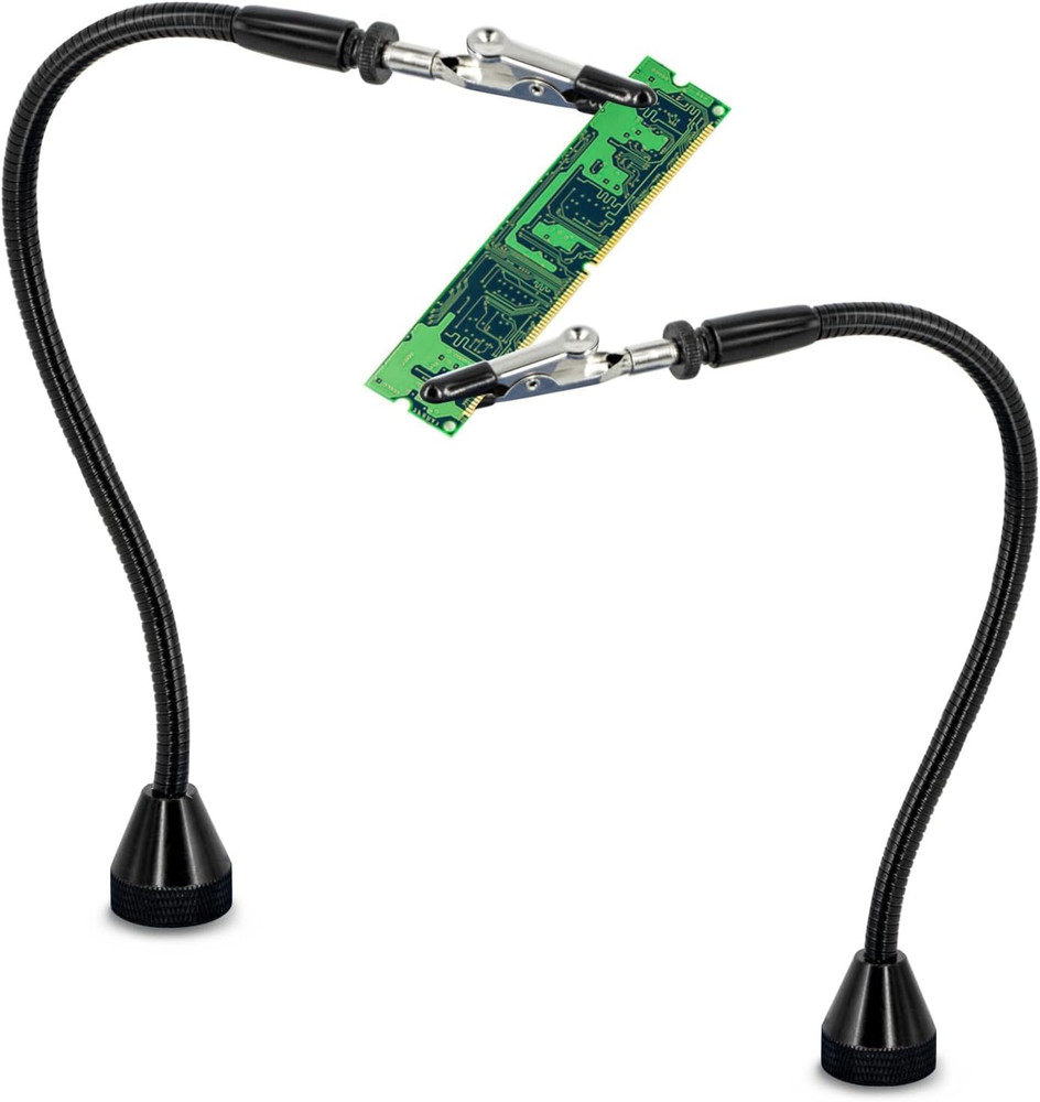 2 PACK Magnetic Soldering Helping Hands, Third Hand Tools for Soldering, Wire Ho