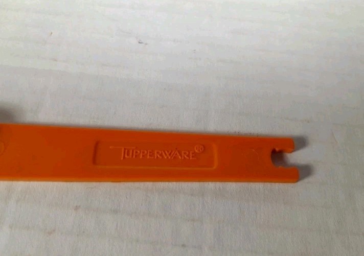 Vintage Tupperware Orange Nesting Measuring Spoon Replacement 1 Tsp