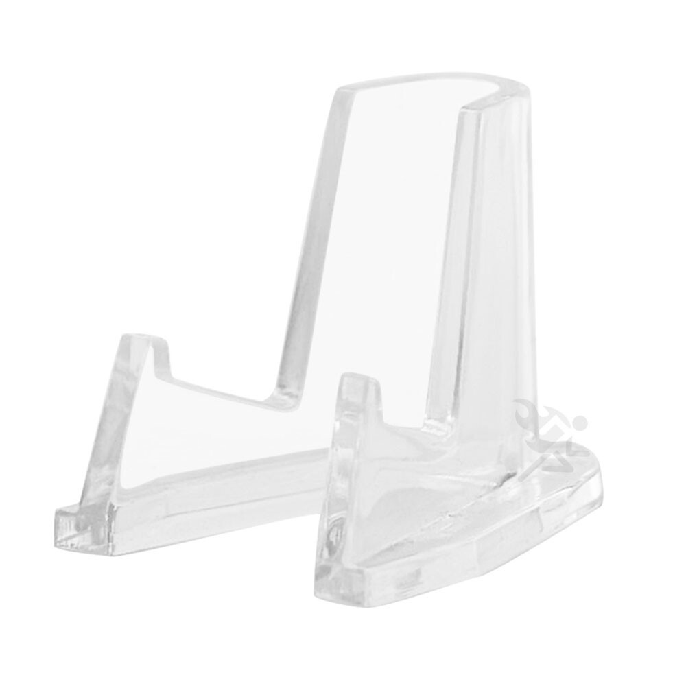 Pocket Knife Display Stand Deluxe Easels with 1/2" Shelf, Clear 250 Pack