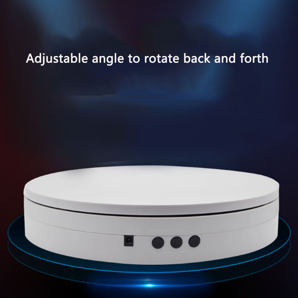 32cm Automatic Motorized Rotating Table 50KG Live Stream Photography Visualizer