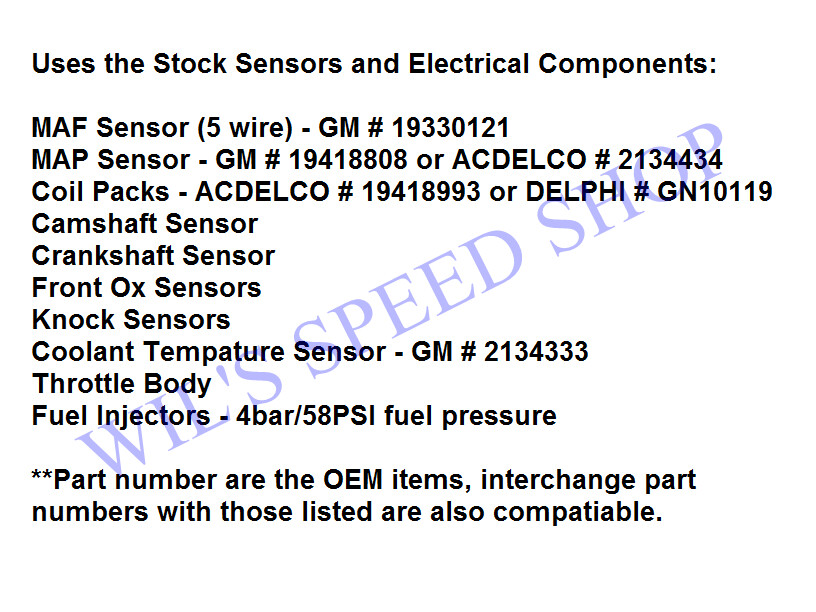 5.3L LM7 LS Swap Computer *Engine Alone* 0411 PCM TH350 TH400 Manual Stand DBC