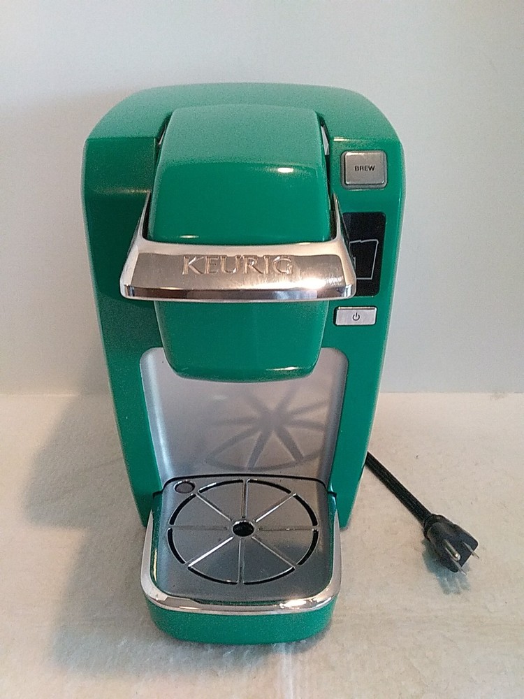 Keurig K10 Mini Plus GREEN Single Serving Coffee Maker TESTED WORKS CLEAN