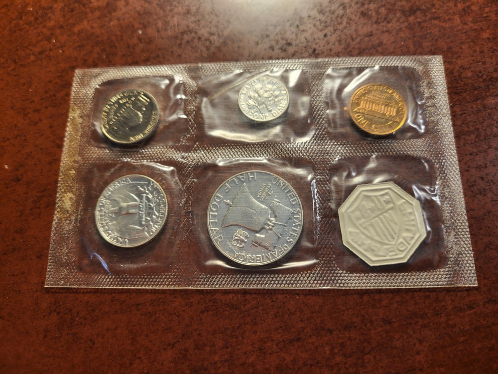 1960 Proof Set, Flat Pack, OGP Philadelphia inv04 u167
