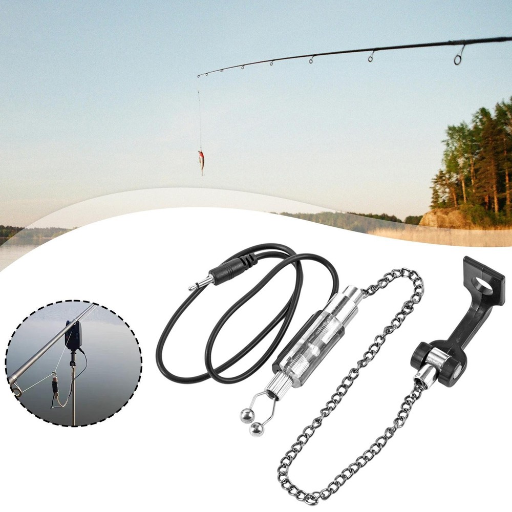 Fish Bite Alarm Easy Installation Tackle Accessory Gear with Bite Indicators