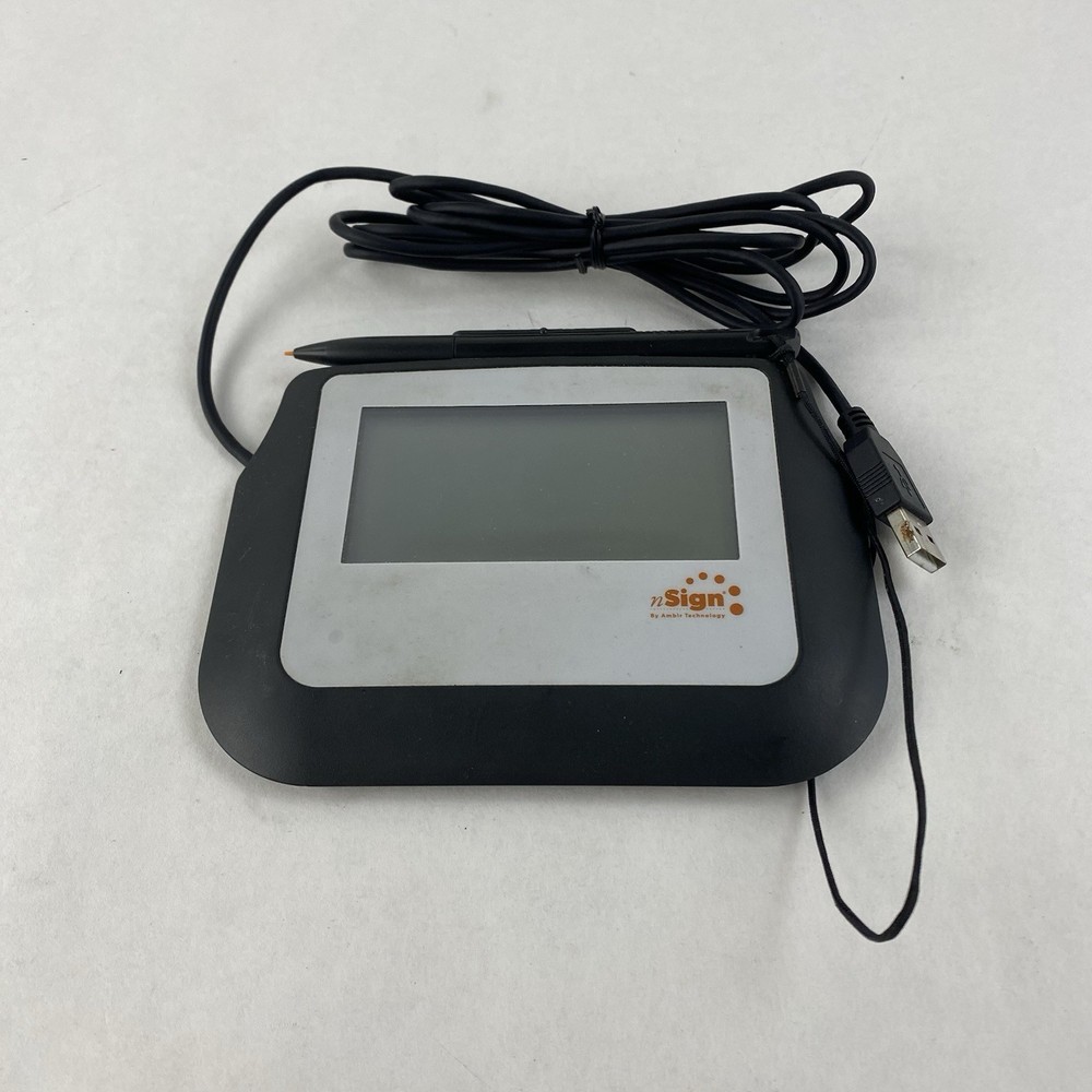 Ambir Technology SP110-RDP Signature Pad Tested