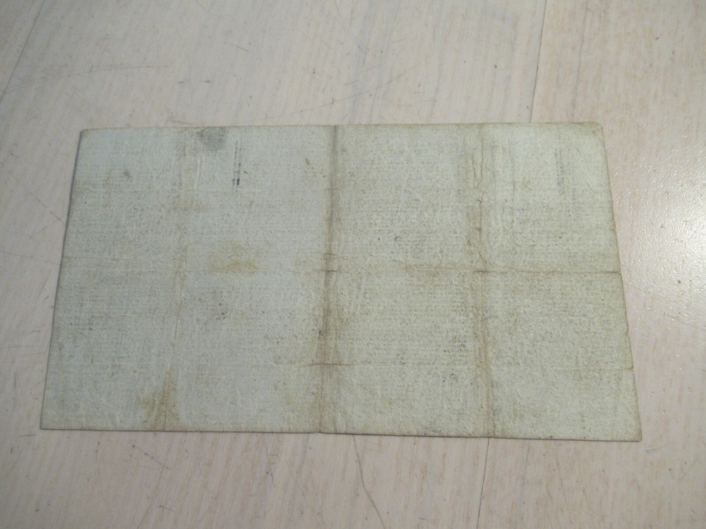 1 Rigsdaler Courant 1800 Denmark Banknote