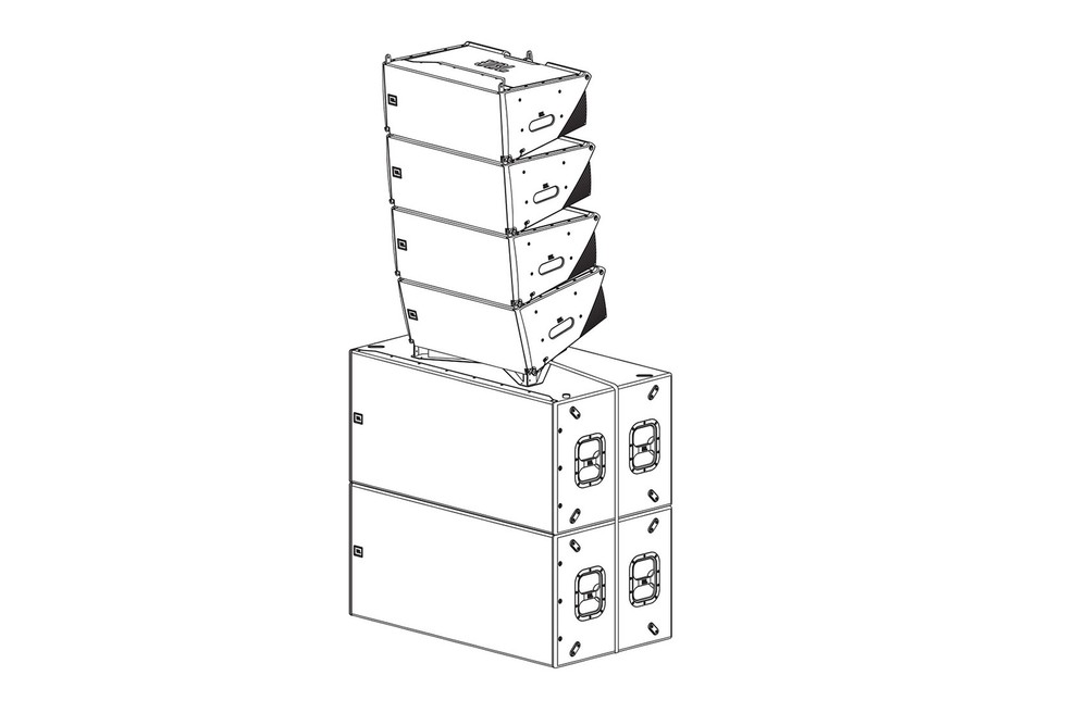 JBL SRX910LA BP Base Plate for SRX910LA Line Array Column Speaker