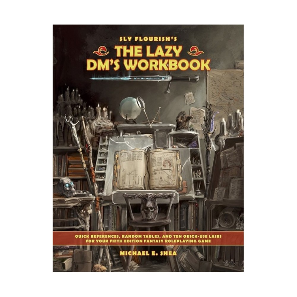 Mike Shea RPG Reference Lazy DM's Workbook VG+