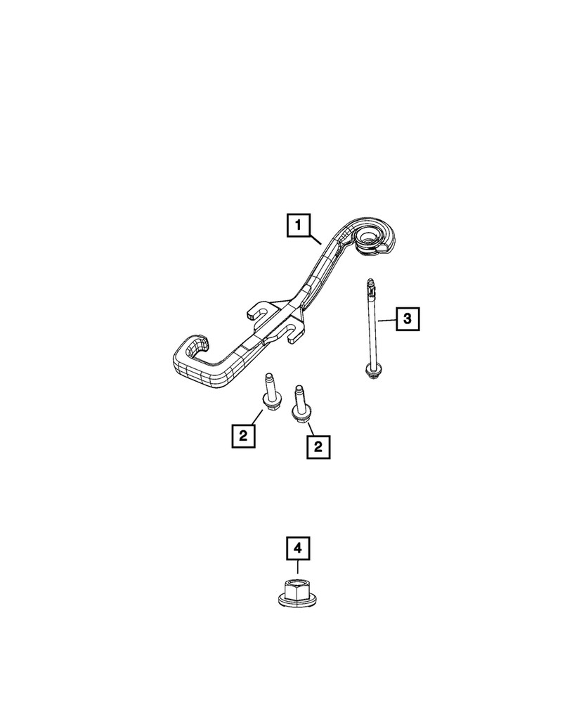 Genuine Mopar Hex Head Screw 06513615AA