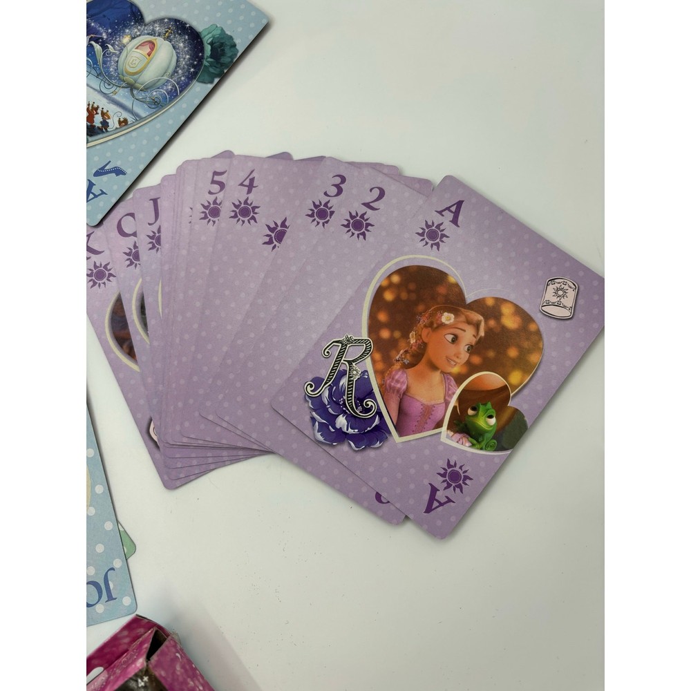 Disney Princess Jumbo Playing Cards Complete Set