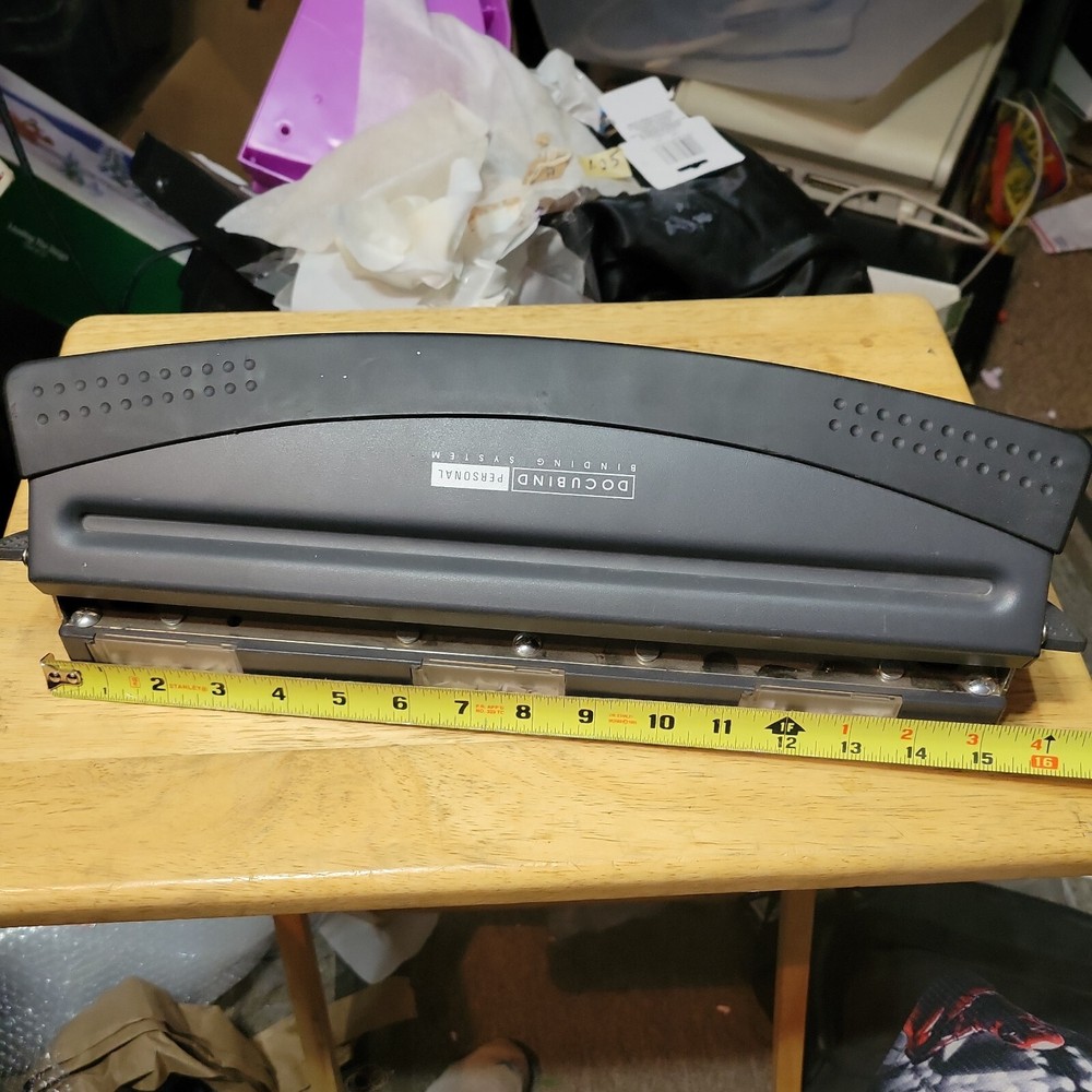 GBC Docubind Personal Presentation Binding System Machine