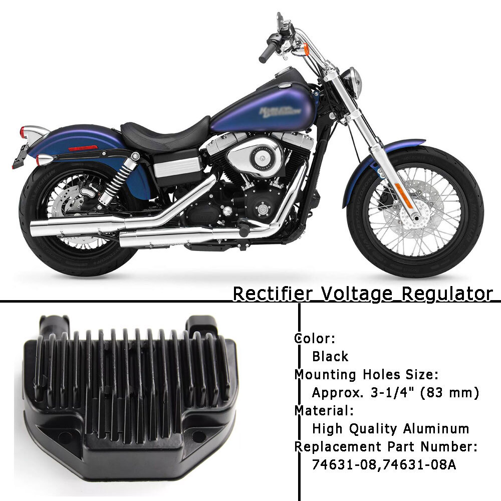 For Harley Dyna 2008-2016 40 Amp Stator & Rectifier 30017-08/30017-08A 74631-08