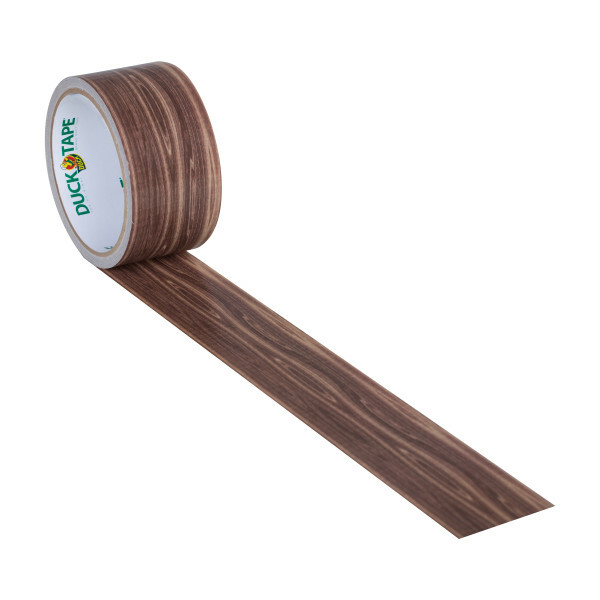 Printed Duck Tape® Brand Duct Tape - Wood Grain, 1.88 in. x 10 yd.