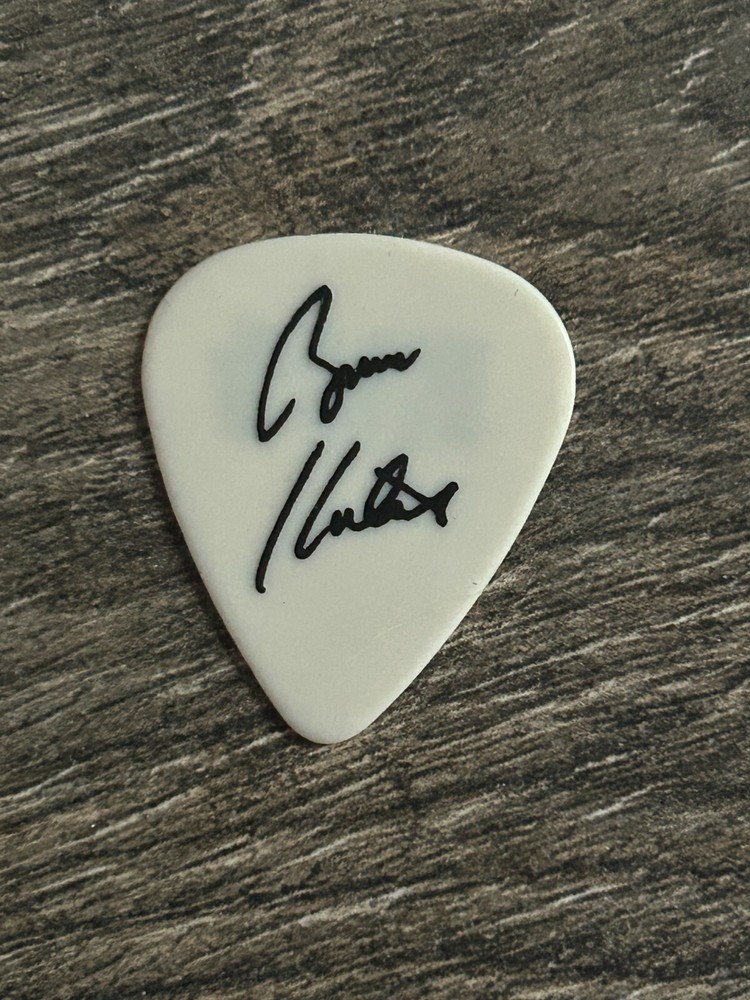 KISS Guitar Pick BRUCE KULICK Revenge Club Tour Signature Version B Vintage Kiss