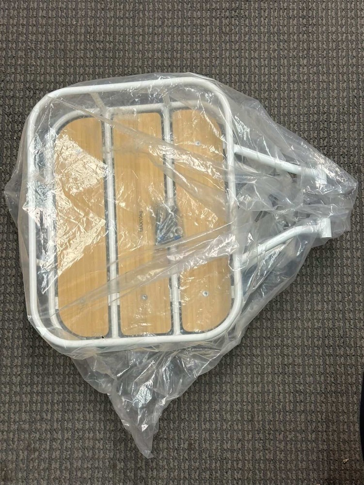 BLUEJAY BICYCLE FRONT BASKET- WHITE