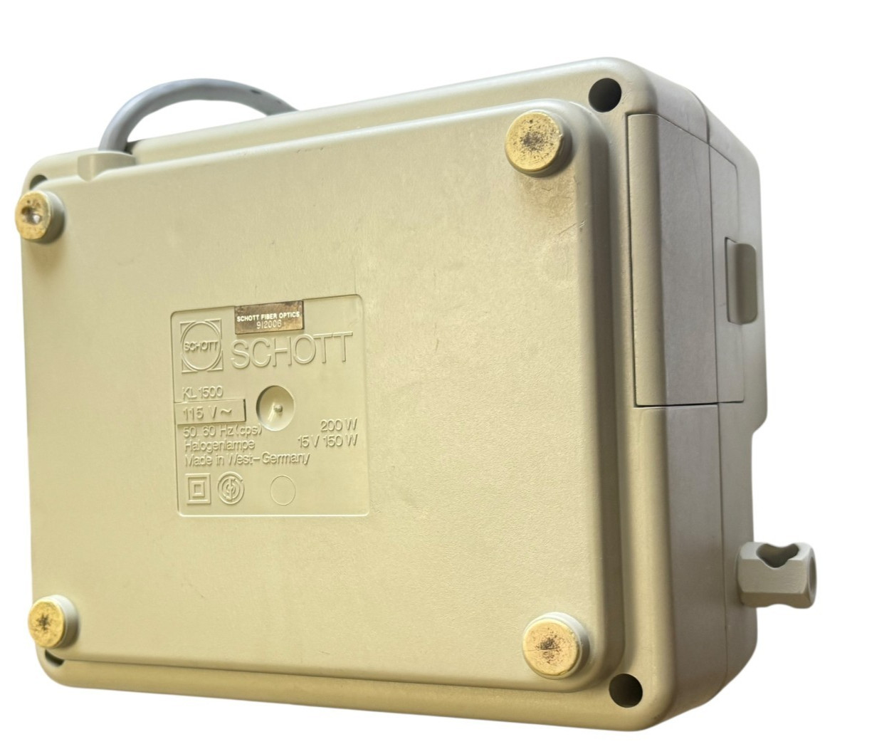 KL150 Schott Leica Fiber Optic Halogen Light Source Microscope Illuminator