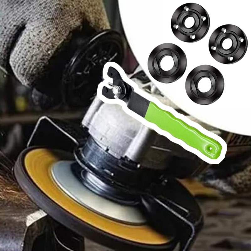 Angle Grinder Quick Releases Nut with Adjustable Spanne for Smooth Disc Removal